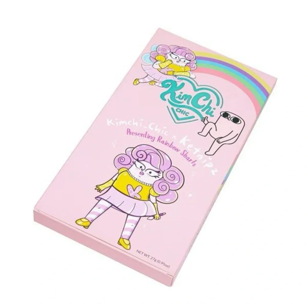 NIP Kimchi Chic Ketnipz Rainbow Sharts Mini Me Eyeshadow Pressed Pigment Palette
